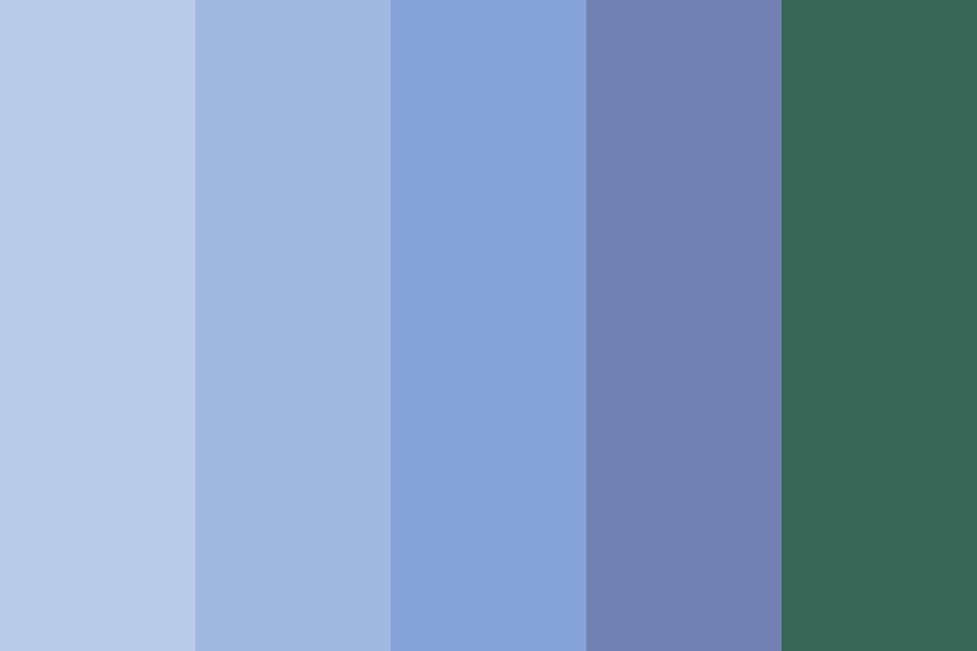 Snowdin- Undertale color palette