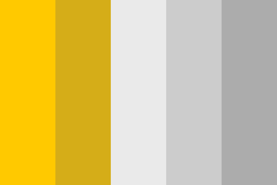 White and Gold Color Palette