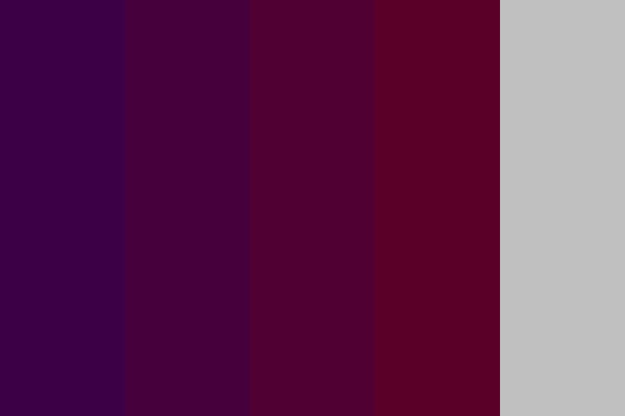 Purple-to-red gradient Color Palette