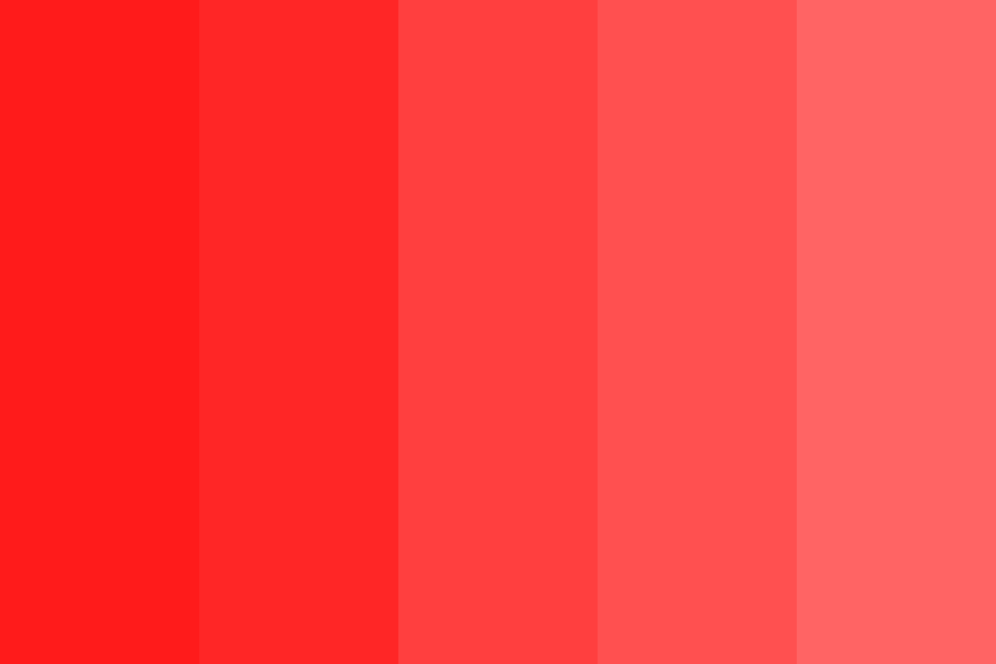 Red Fade Palette