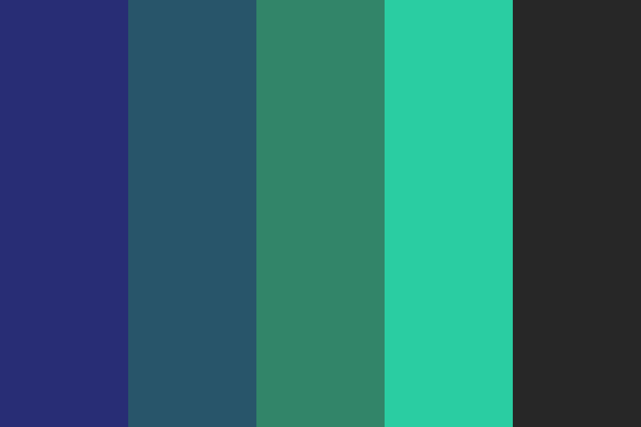 that drowning kind of holding color palette
