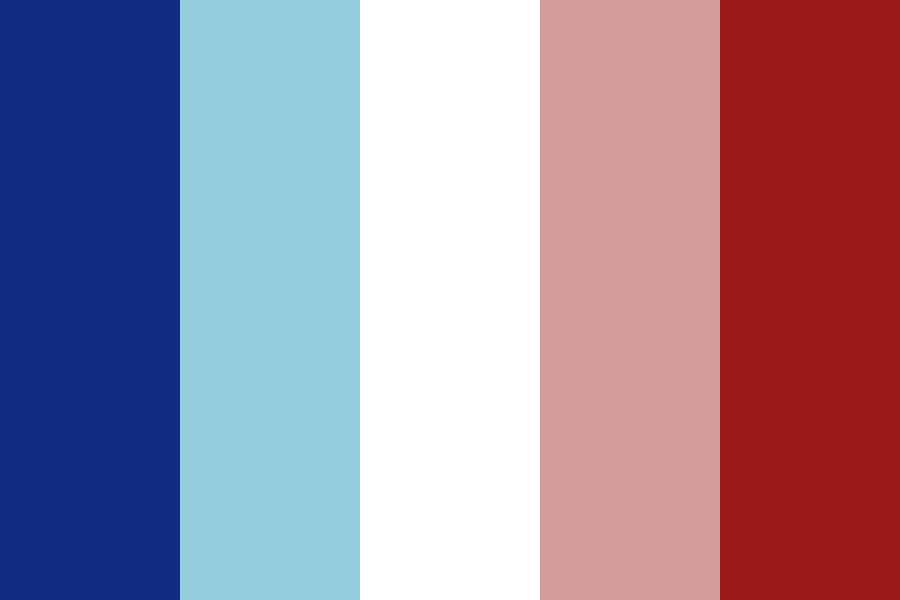 National Flag - France Color Palette