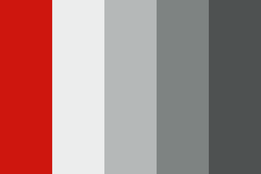 RED-GRAY Color Palette