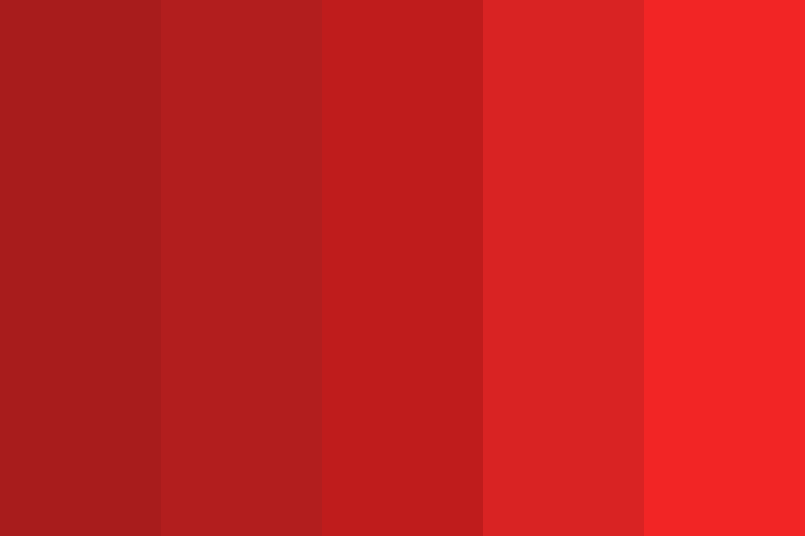 Bloody red Color Palette