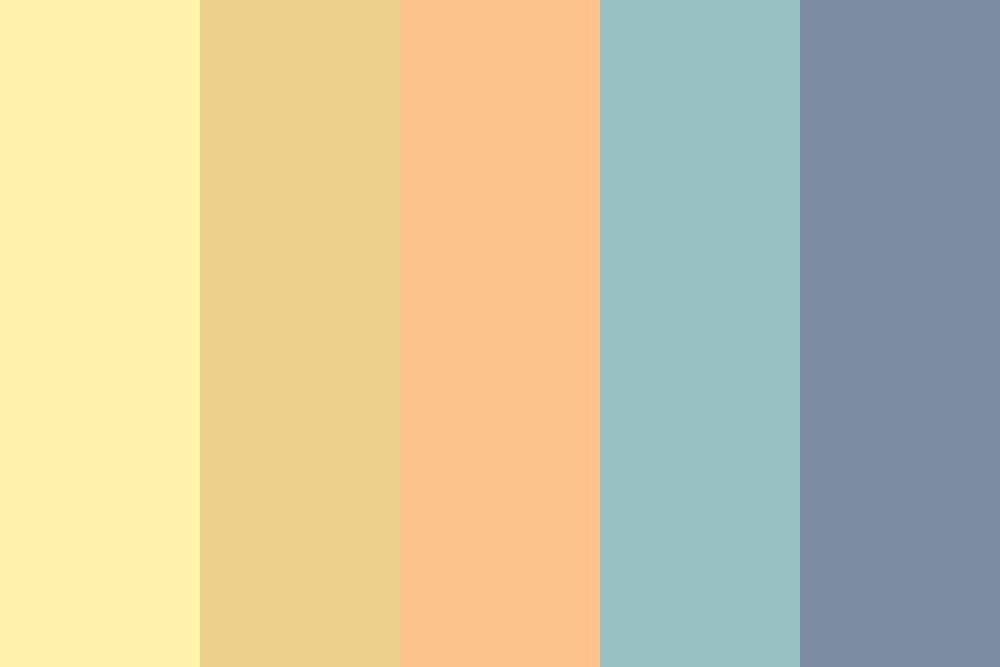 illustration mood board dusk Color Palette