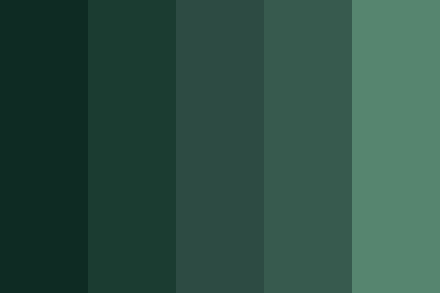 Murky Lurkings color palette