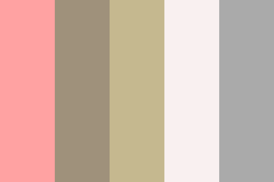 5 roze versus taupe Color Palette