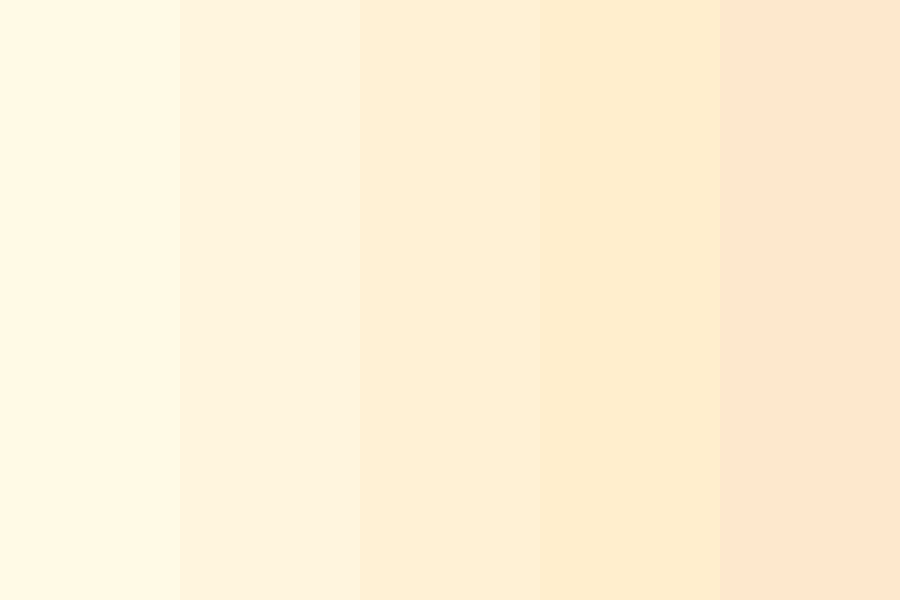 Blushing in ivory skin Color Palette