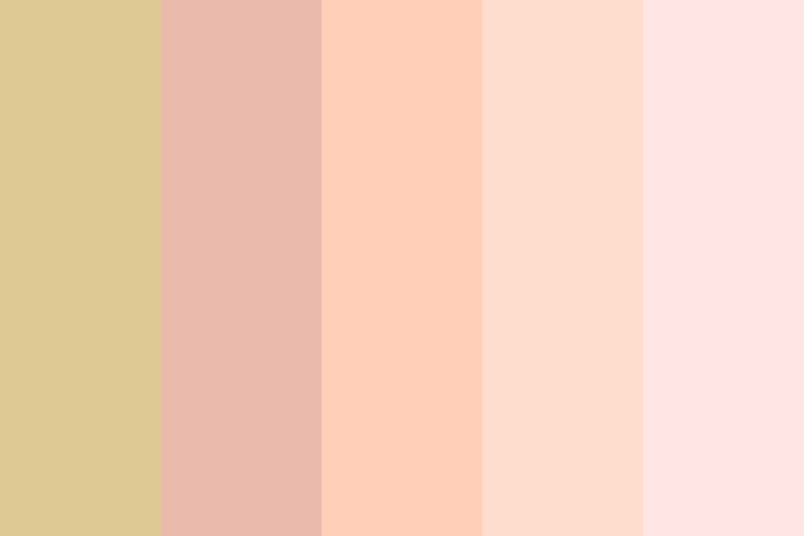 Rose-gold-wall Color Palette