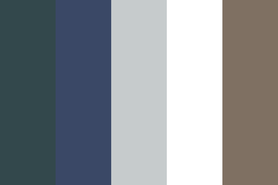 Glacier Gray Color Palette