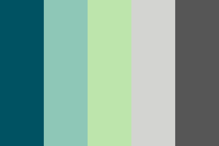 blue-green-gray Color Palette