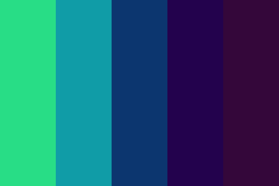 Ocean Dragon Color Palette