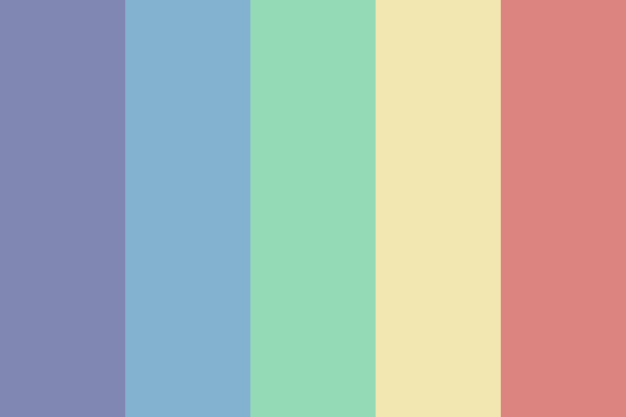 OYIS Matte Rainbow Color Palette