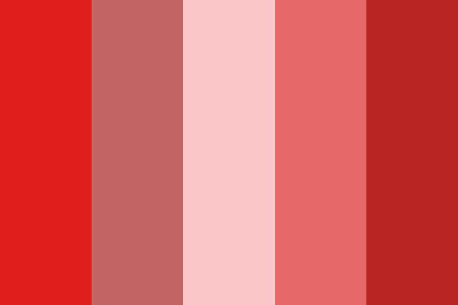 Just Plain Red Color Palette