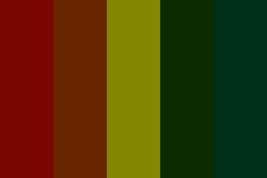 Forests Edge color palette