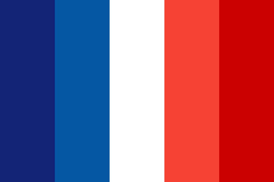 Bienvenue en France Color Palette