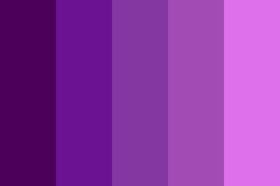 Indigo Violet Color Palette