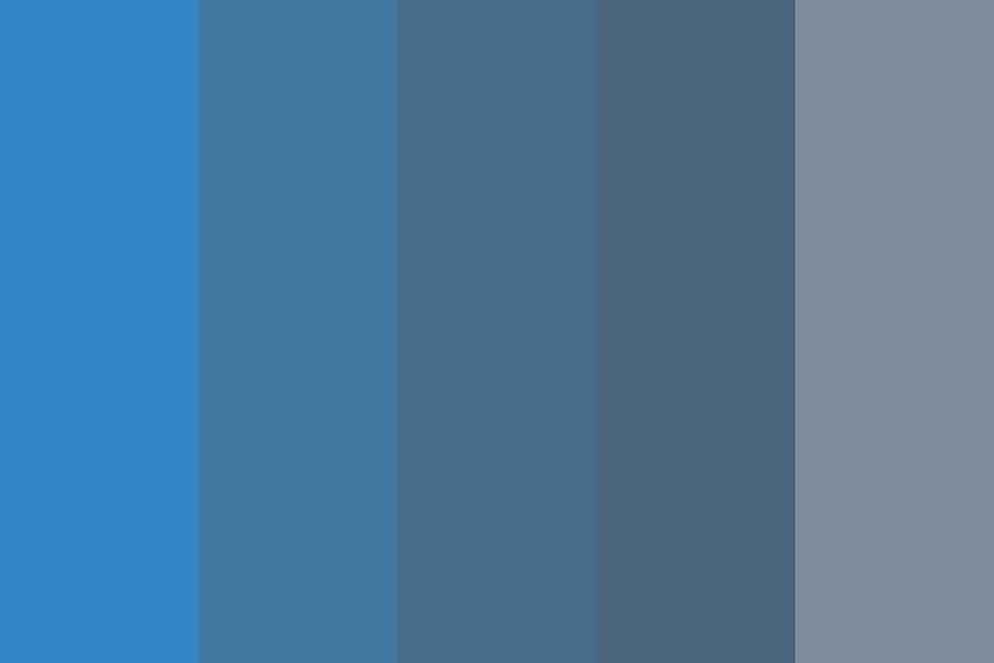 Gray Blue Color Palette