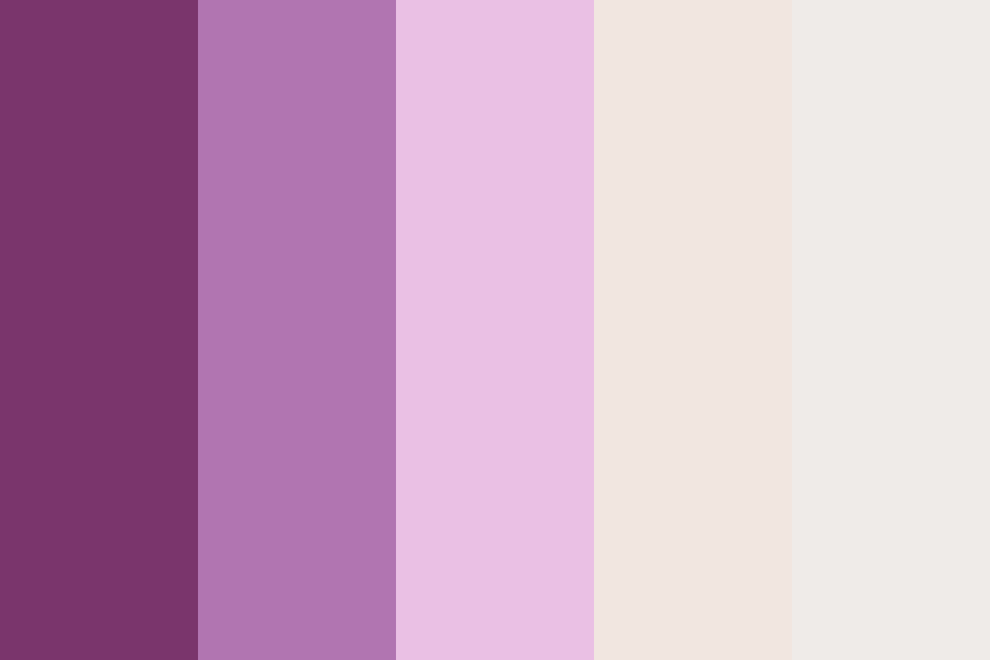 Purple Ombre Color Palette