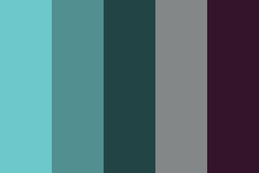 moderate melancholy color palette