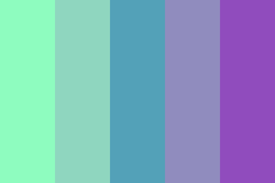 The Myth of the Mermaid Color Palette