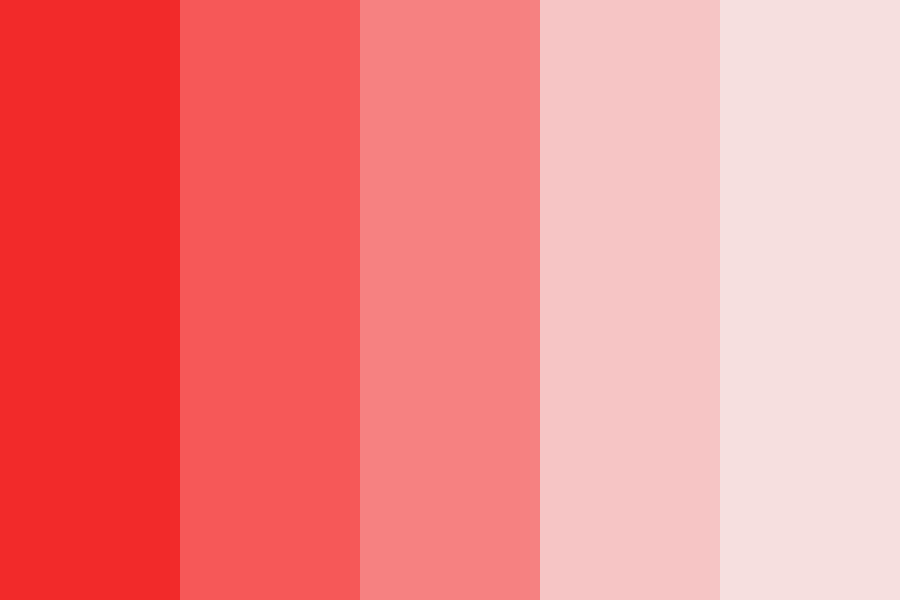 red tint Color Palette