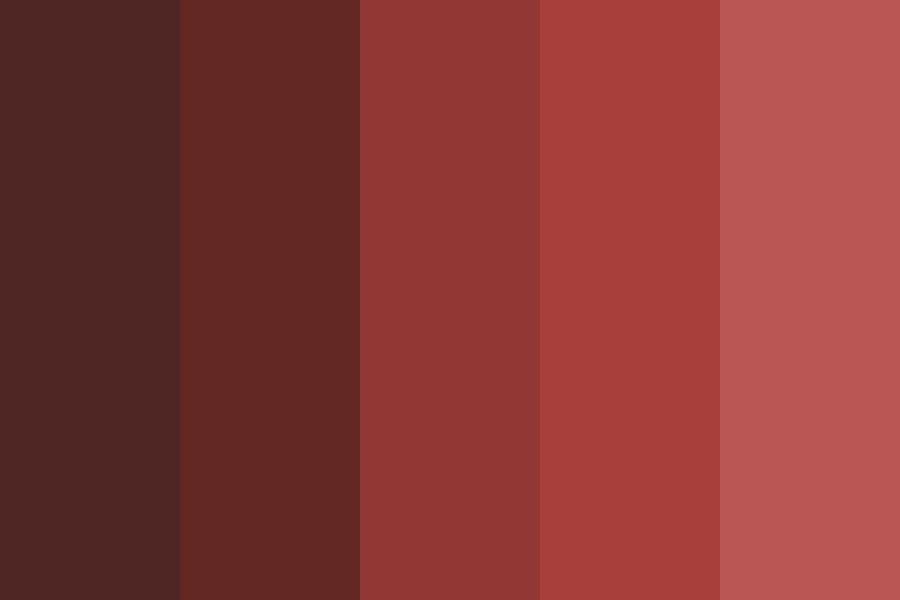 red tone Color Palette