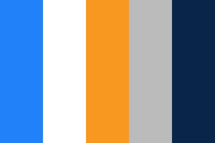 Blue-Orange Color Palette