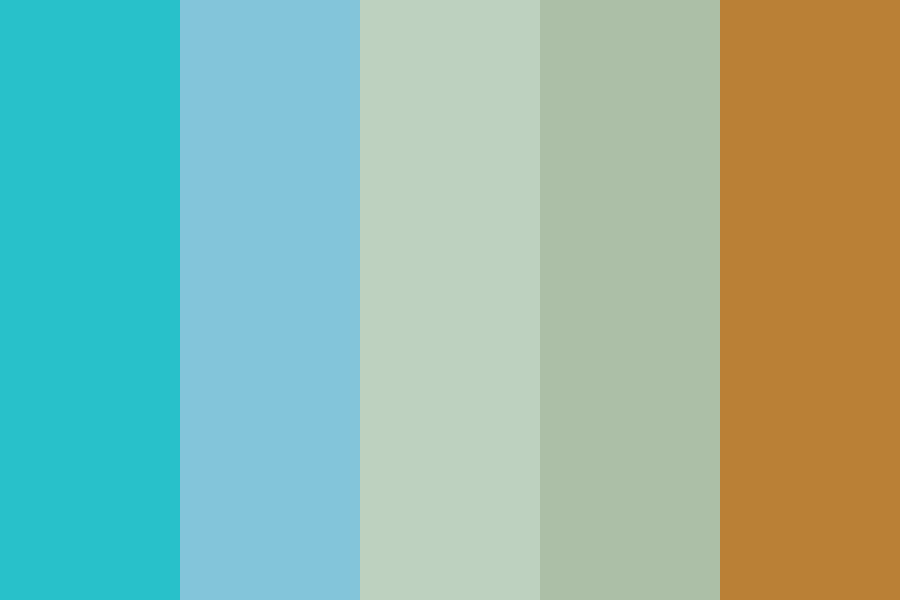 Tyler Oakley Hair Clipped Color Palette