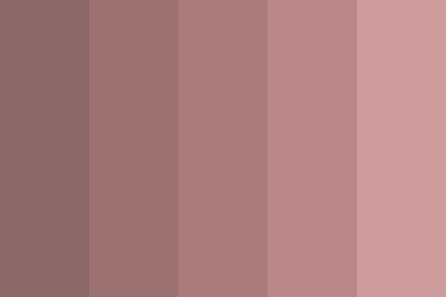 Shades of Mauve Color Palette