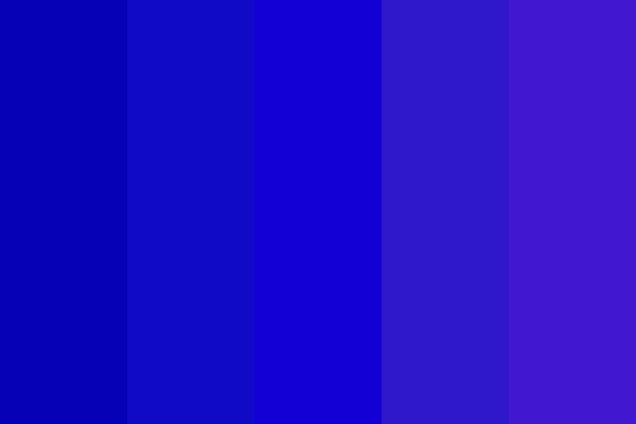 Blue Purple Color Palette