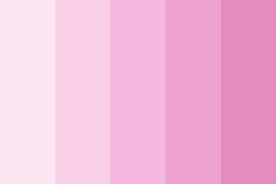 Pink Pastel Color Palette  Color palette pink, Soft pink color