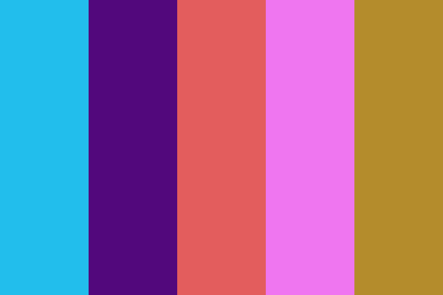 Donnaja' colors color palette