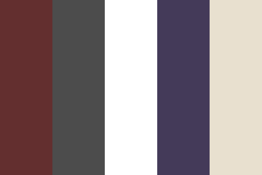 vampire aesthetic color palette