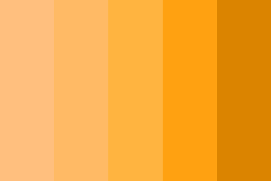 Orange Foods Color Palette