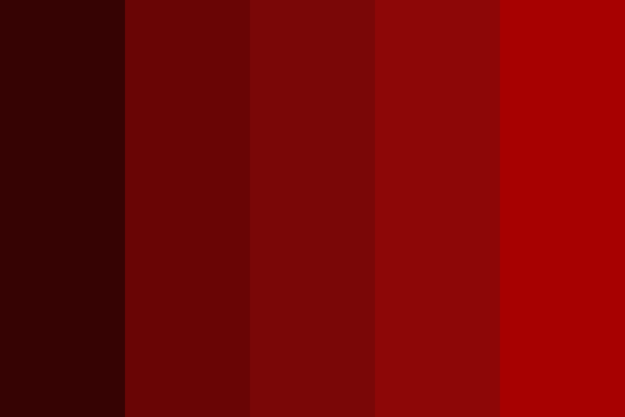 tigers blood Color Palette