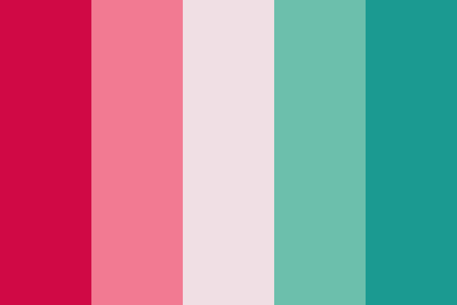 Hollyhock color palette