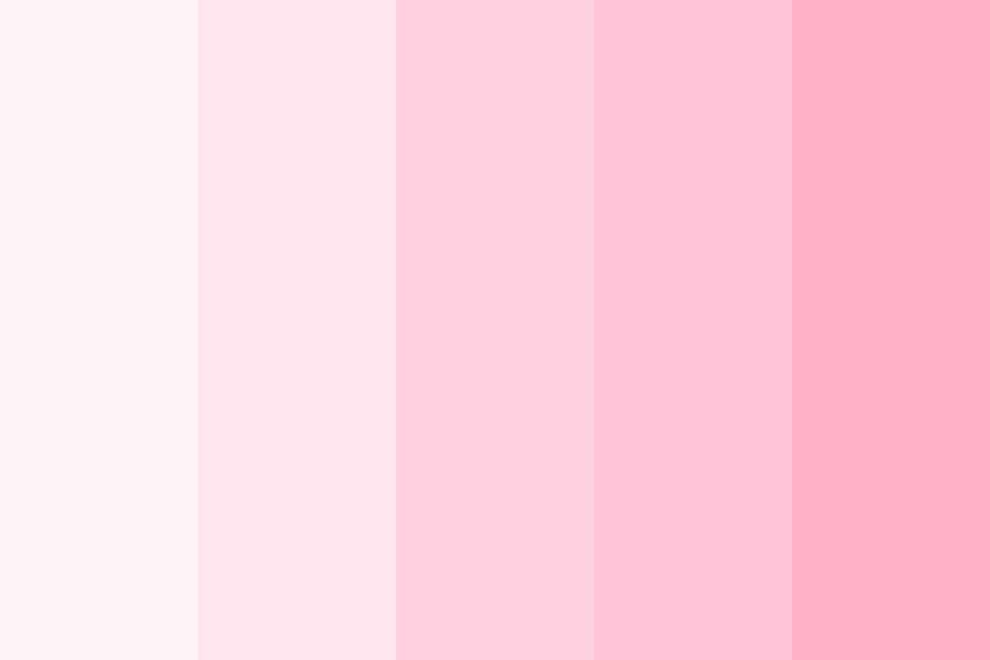 Pink Dreams of Fairy Floss Color Palette