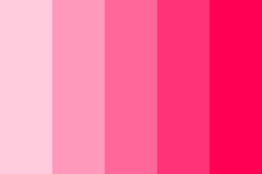 Lovely Rose Pink Color Palette