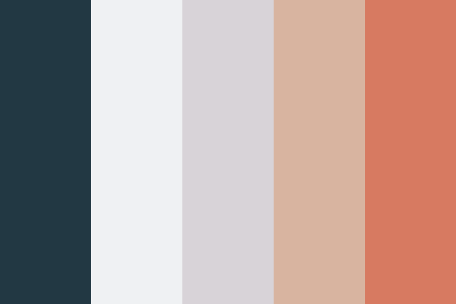 Terra cotta scheme color palette