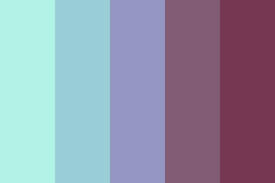 Iced Berries color palette