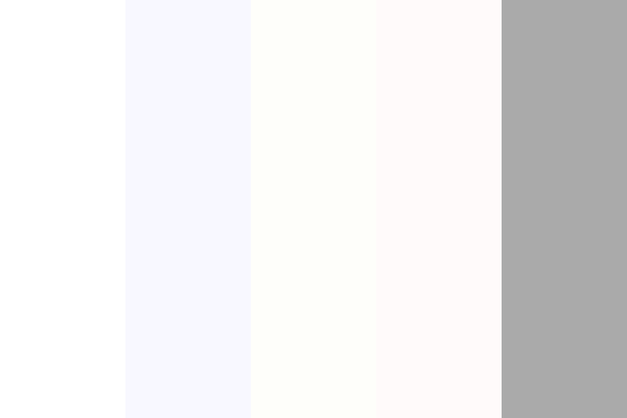White Color Palette