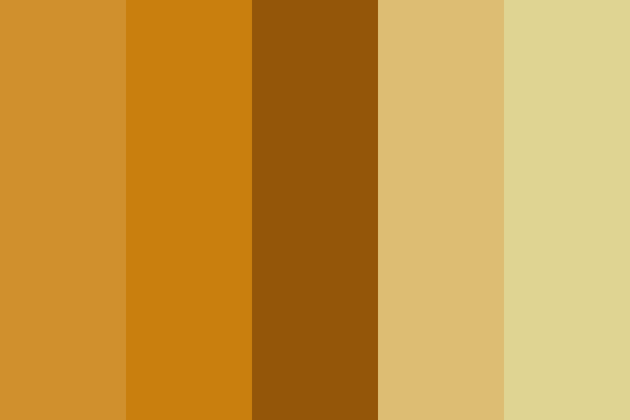 Amber Honey Color Palette