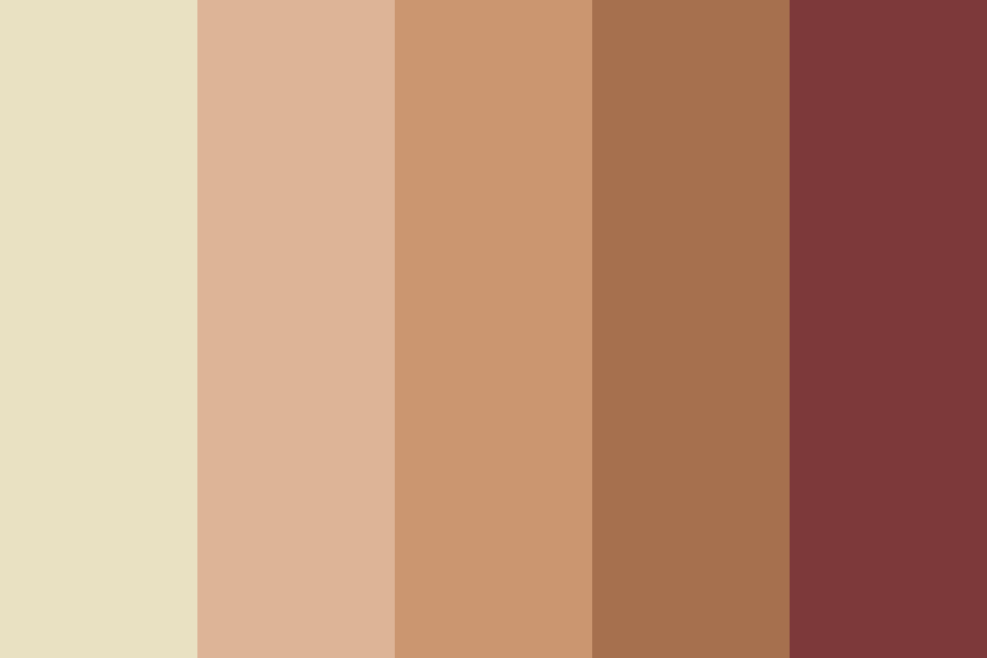 Sandalwood Color Palette