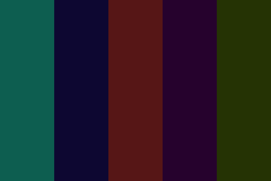 1900-1910 color palette