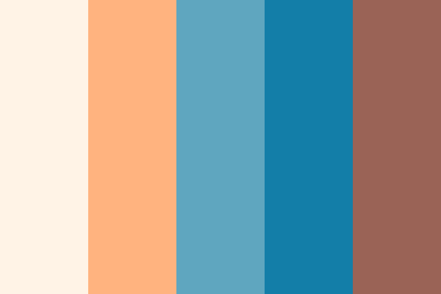 African Beaches Color Palette