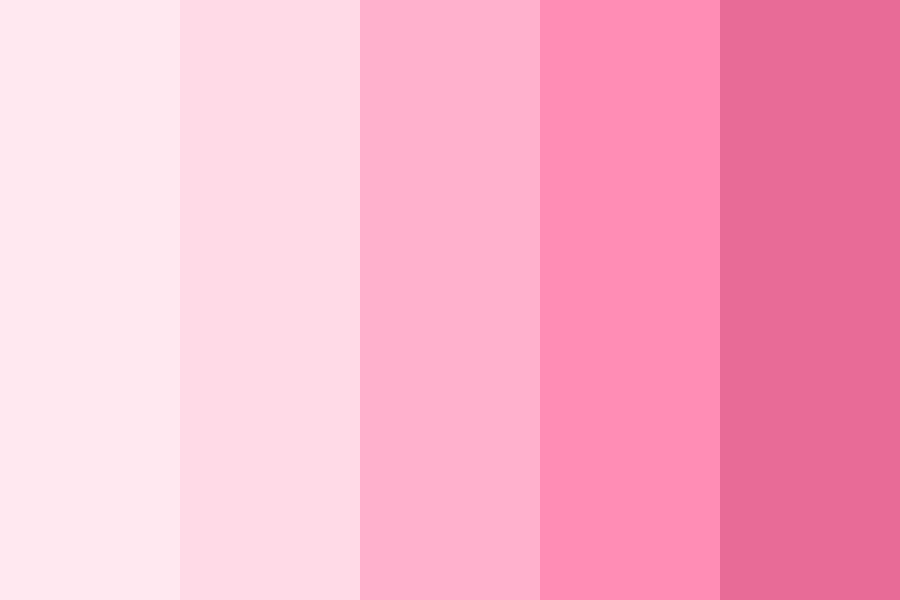Catonecca Girly Pink color palette