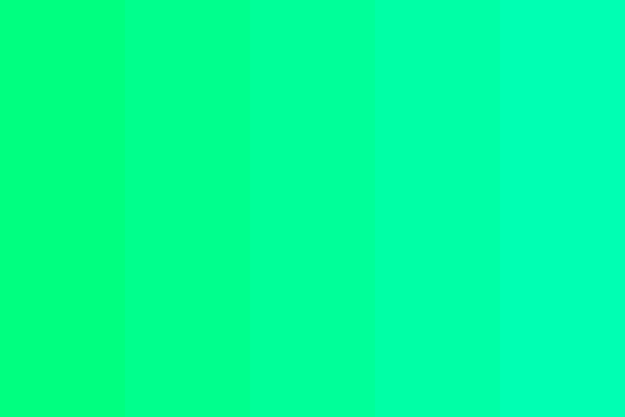 Vask vinduer mikroskopisk Direkte blue green to light blue Color Palette