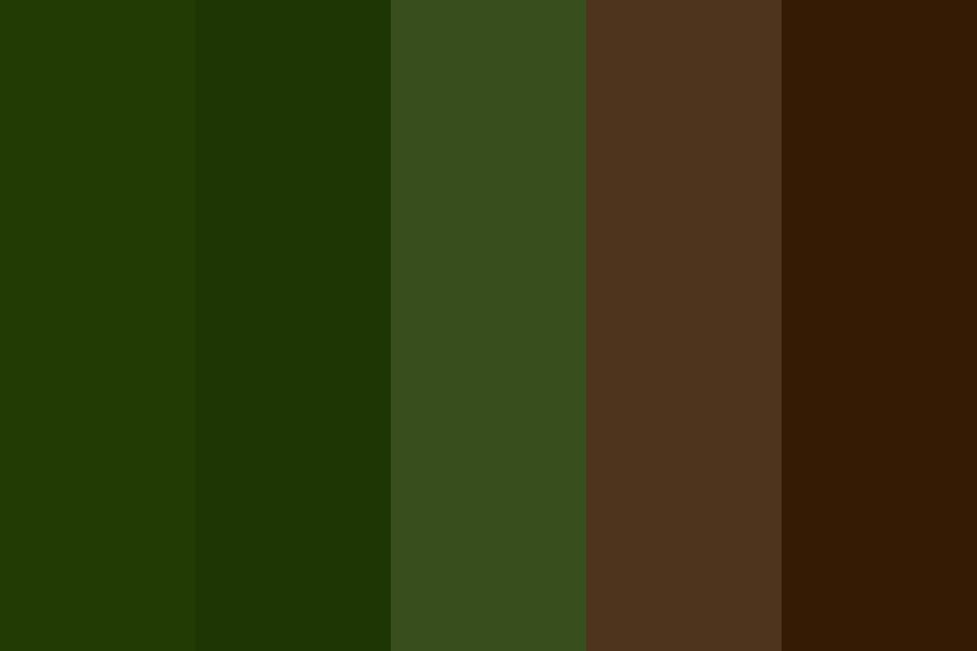 Earthy Green Color Palette