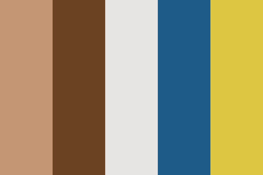 Coconut color palette